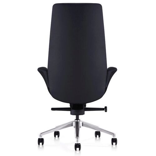 Кресло офисное Italy V28 BL кожа люкс черное - Фото №4
