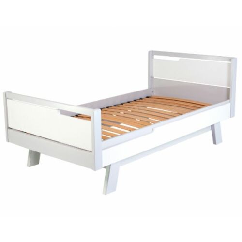 Подростковая кровать Верес Манхэттен 1900х800 мм бело-серая - Фото №4