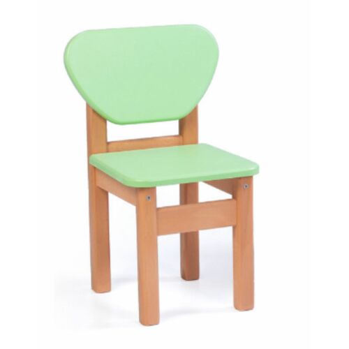 Дитячий комплект столик та 3 стільці дерево/плівка МДФ зелений - Фото №2