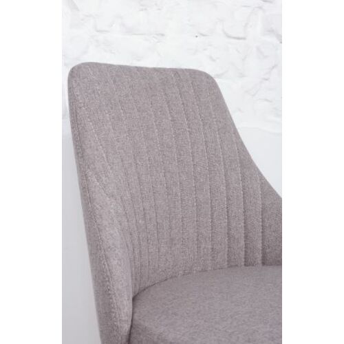 Стул ALICANTE (59*50*88 cm - текстиль) светло-серый - Фото №7