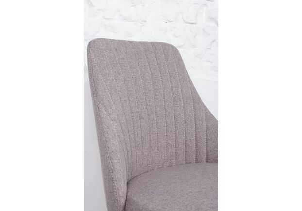 Стул ALICANTE (59*50*88 cm - текстиль) светло-серый - Фото №2