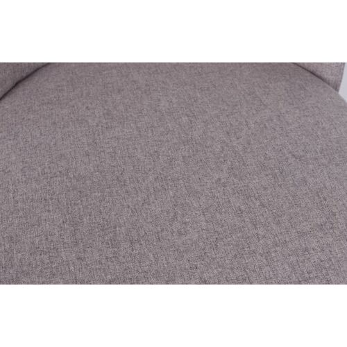 Стул ALICANTE (59*50*88 cm - текстиль) светло-серый - Фото №4