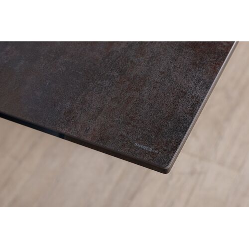 Стол обеденный ALMA (180-260*89,5*76 cm) керамика коричневый - Фото №5