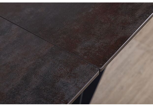 Стол обеденный ALMA (180-260*89,5*76 cm) керамика коричневый - Фото №2