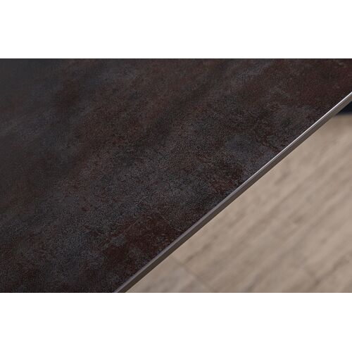 Стол обеденный ALMA (180-260*89,5*76 cm) керамика коричневый - Фото №7