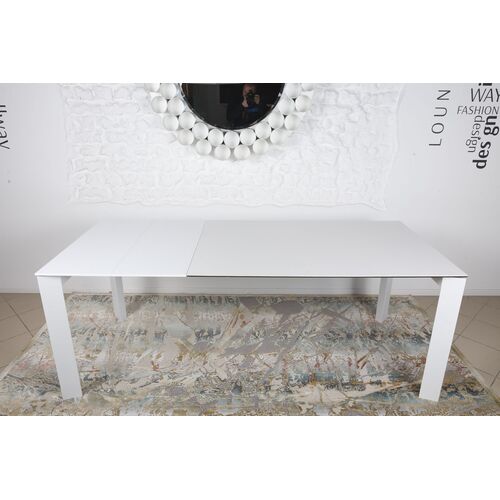 Стол обеденный BRISTOL B (130/200*85*75cmH керамика)  белый - Фото №7