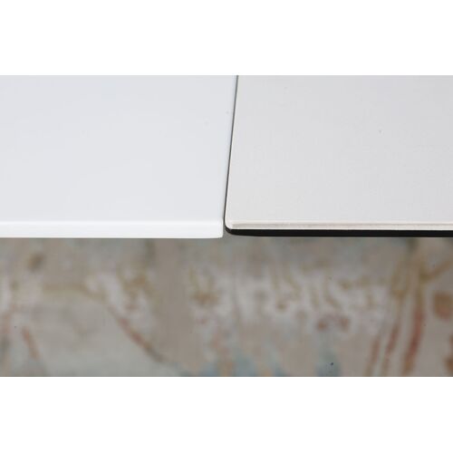 Стол обеденный BRISTOL B (130/200*85*75cmH керамика)  белый - Фото №12