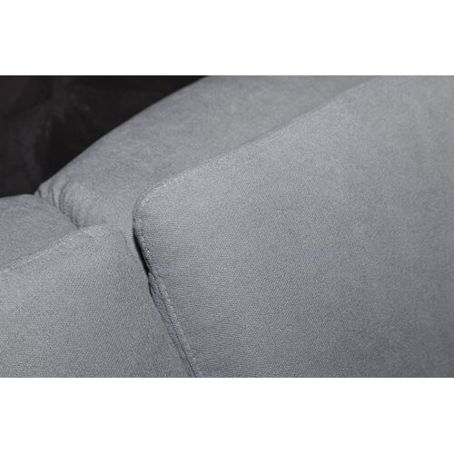 Диван угловой с оттоманкой Ричмонд текстиль, светло - серый - Фото №16