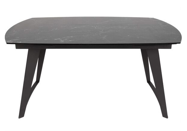 Стіл обідній CALGARY (160/230*100*77 cm кераміка) чорний - Фото №1