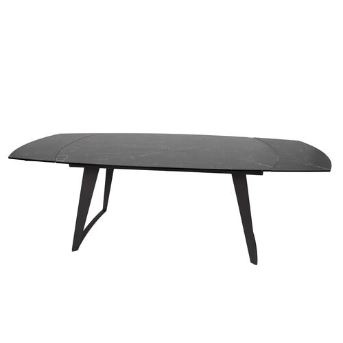 Стол обеденный CALGARY (160/230*100*77 cm керамика) черный - Фото №3
