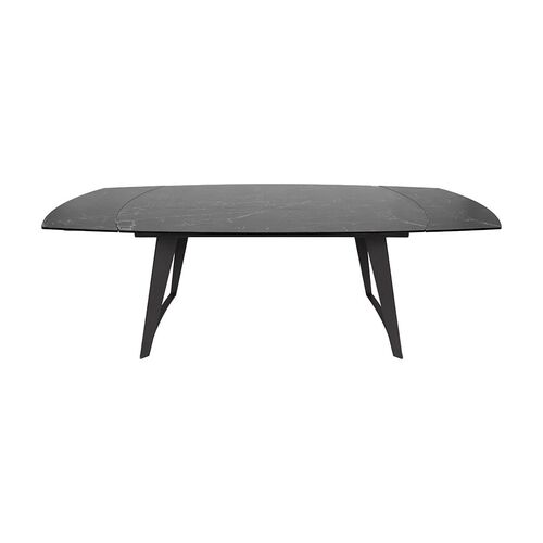 Стол обеденный CALGARY (160/230*100*77 cm керамика) черный - Фото №4
