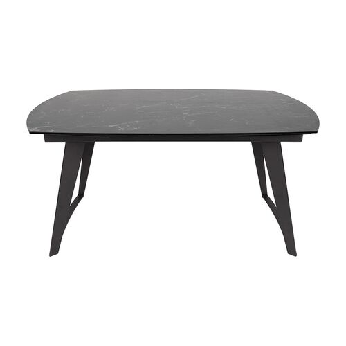 Стол обеденный CALGARY (160/230*100*77 cm керамика) черный - Фото №5