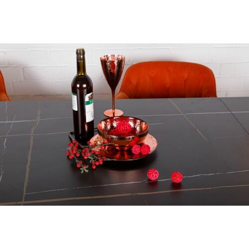 Стол обеденный DELTA (160/240*90*76 cm керамика) черный - Фото №4