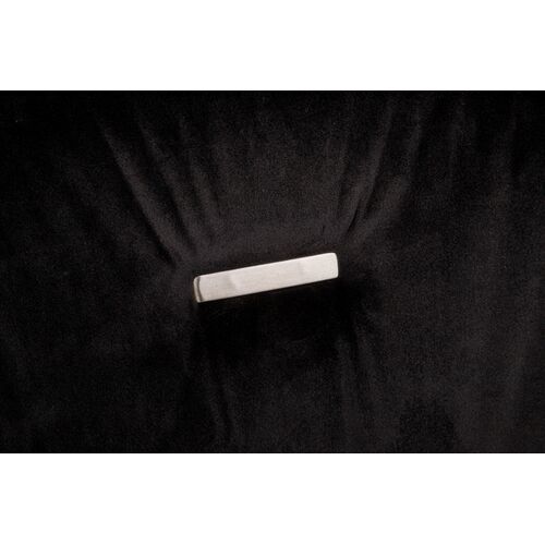 Кресло ELBE (58*59*75 cm велюр) черный - Фото №3
