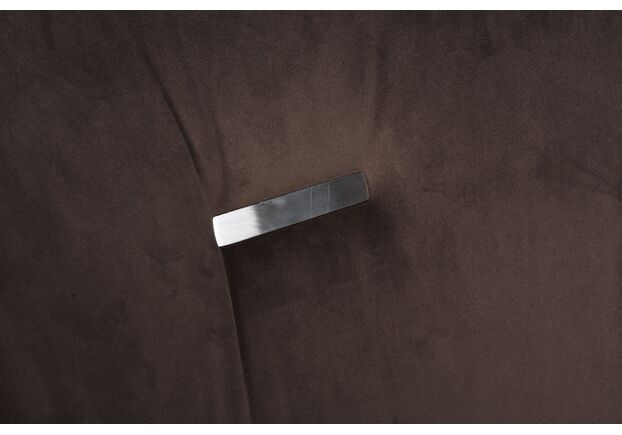 Кресло ELBE (58*59*75 cm велюр) коричневый - Фото №2