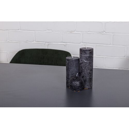 Стол FLEETWOOD NEW (160/240*90*75cmH) керамика мокрый асфальт - Фото №3