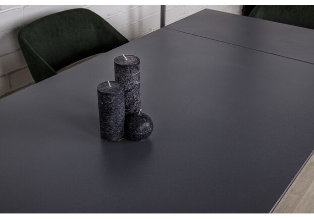 Стол FLEETWOOD NEW (160/240*90*75cmH) керамика мокрый асфальт - Фото №2