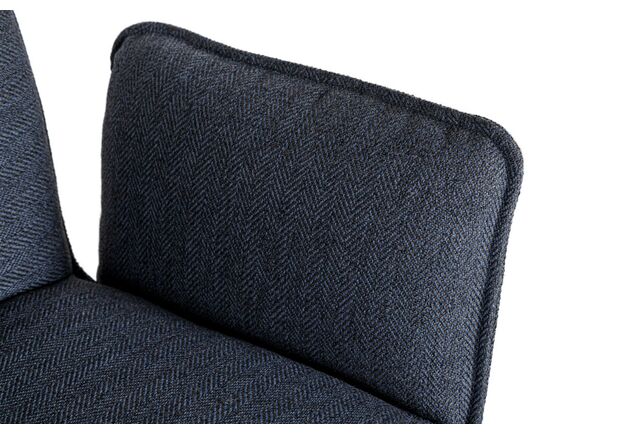 Лаунж - банкетка GRANADA (162*69*81.5 cm текстиль) темно-серый - Фото №2
