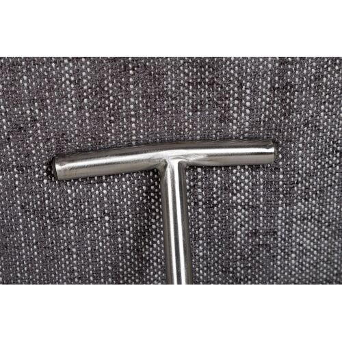 Лаунж - крісло GRANADA (93.5*69*81.5 cm текстиль) чорний - Фото №6