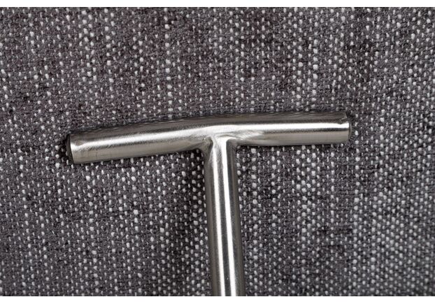 Лаунж - крісло GRANADA (93.5*69*81.5 cm текстиль) чорний - Фото №2