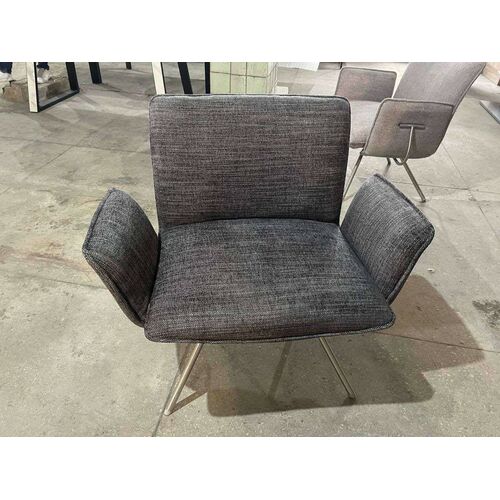 Лаунж - кресло GRANADA (93.5*69*81.5 cm текстиль) черный - Фото №9