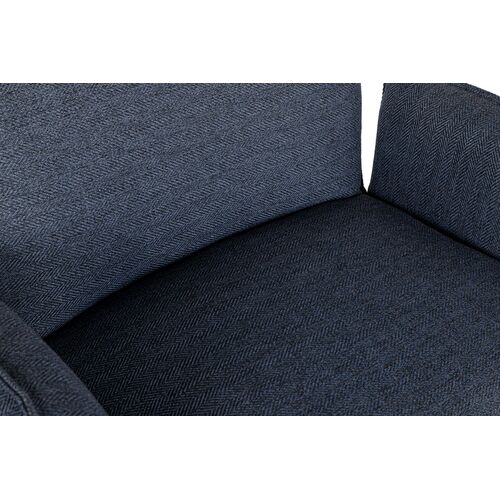 Лаунж - крісло GRANADA (93.5*69*81.5 cm текстиль) темно-сірий - Фото №3