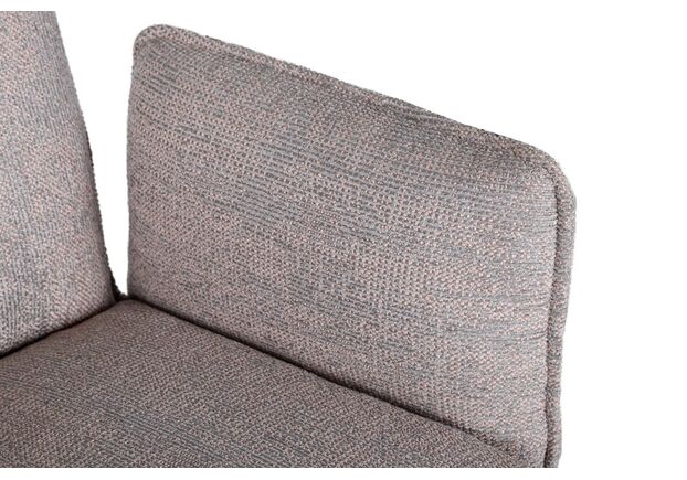Лаунж - крісло GRANADA (93.5*69*81.5 cm текстиль) сірий - Фото №2