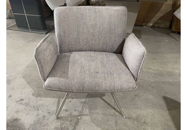 Лаунж - крісло GRANADA (93.5*69*81.5 cm текстиль) сірий - Фото №2