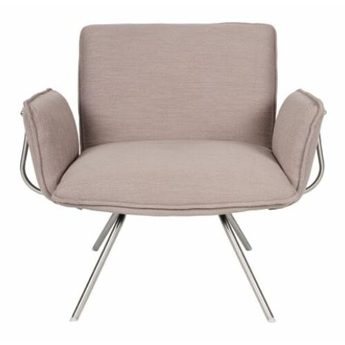 Лаунж - кресло GRANADA (93.5*69*81.5 cm текстиль) мокко - Фото №2