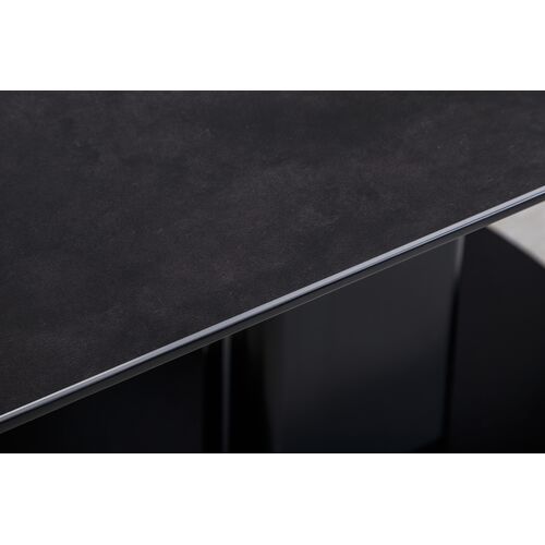 Стол обеденный MARYLAND (120/160*80*76 cm керамика) черный - Фото №6