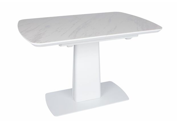 Стол обеденный MARYLAND (120/160*80*76 cm керамика) белый - Фото №2