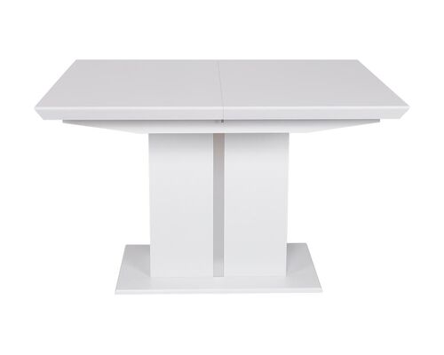 Стол обеденный AMSTERDAM (120/163*81,6*76cmH) белый - Фото №1