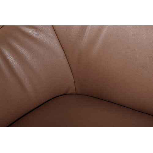 Лаунж - кресло MERIDA (71*75*69 cm экокожа) молочный шоколад - Фото №2