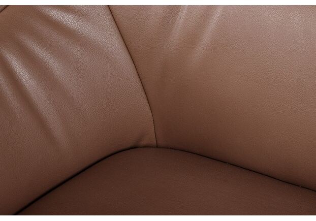 Лаунж - кресло MERIDA (71*75*69 cm экокожа) молочный шоколад - Фото №2