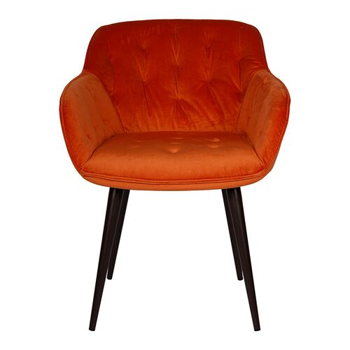 Кресло Viena (60*63*77,5 cm текстиль) оранжевый - Фото №3