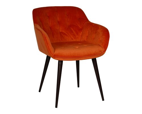 Кресло Viena (60*63*77,5 cm текстиль) оранжевый - Фото №1