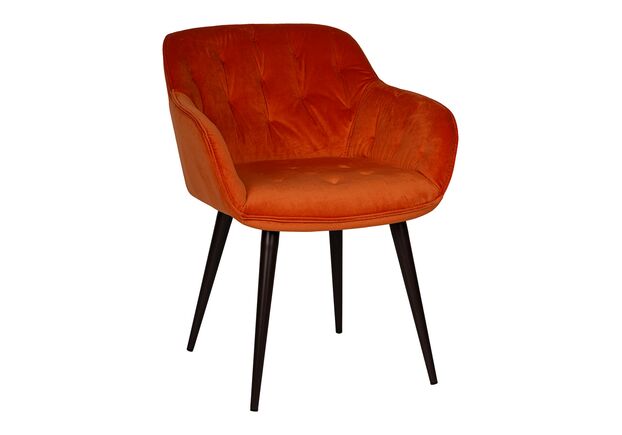 Кресло Viena (60*63*77,5 cm текстиль) оранжевый - Фото №1