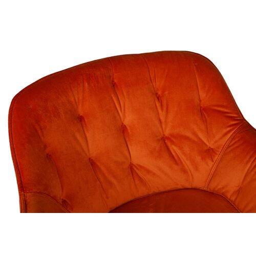 Кресло Viena (60*63*77,5 cm текстиль) оранжевый - Фото №2