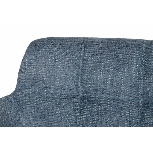 Крісло-банкетка OLIVA (151,5*67,7*83,5 cm текстиль) синій - Фото №2