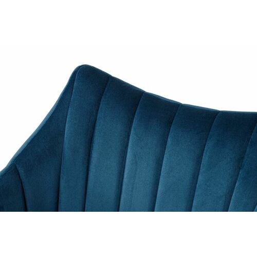 Крісло BONN (64*60*87 cm велюр) синій - Фото №4