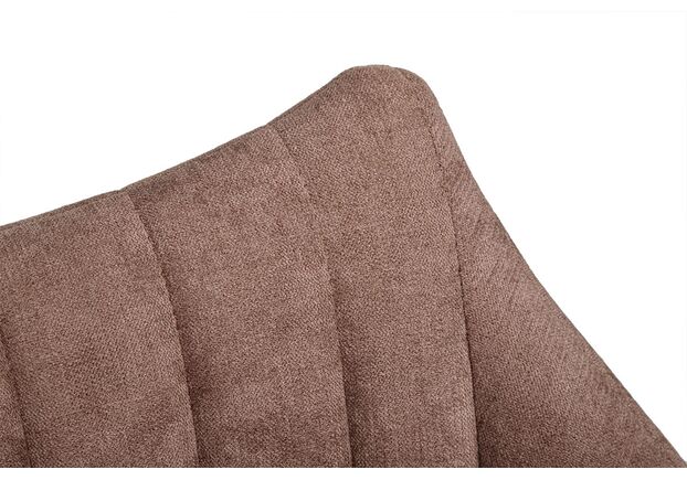 Кресло BONN (64*60*87 cm текстиль) коричневый NEW - Фото №2