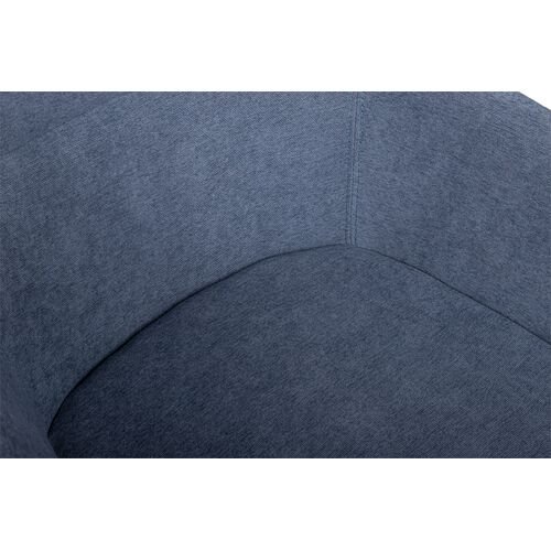 Кресло WENNS (63*72*80 cm текстиль) синий - Фото №2