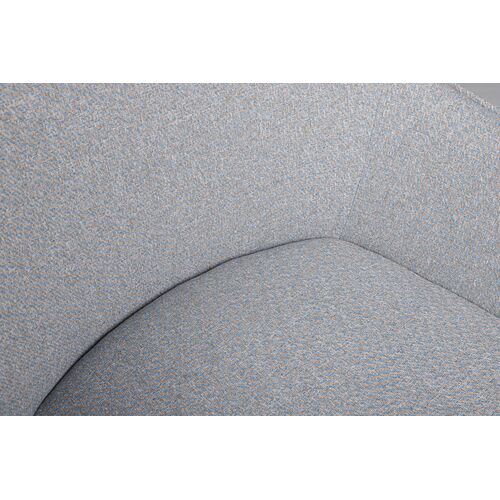 Кресло MILTON (51*61*78 cm текстиль) серо-голубой - Фото №5