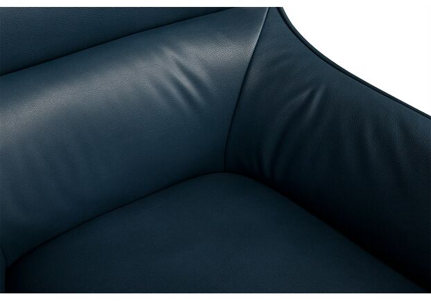 Лаунж - кресло MERIDA (72*71*79 cm экокожа) темно-синий - Фото №2
