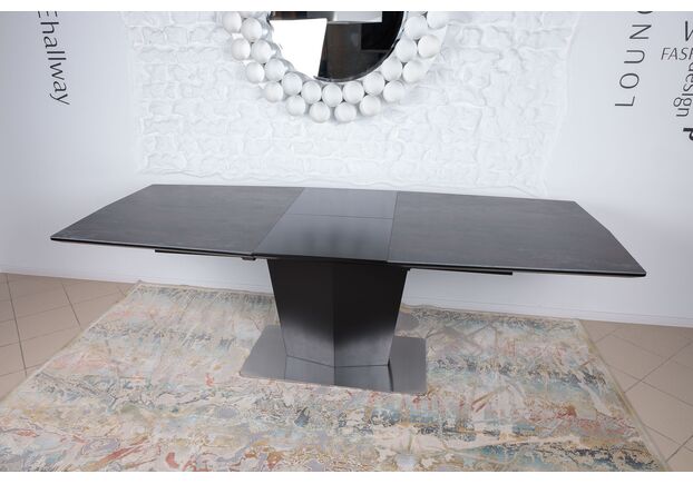 Стол обеденный MICHIGAN (180/230*95*76cmH) керамика коричневый - Фото №2