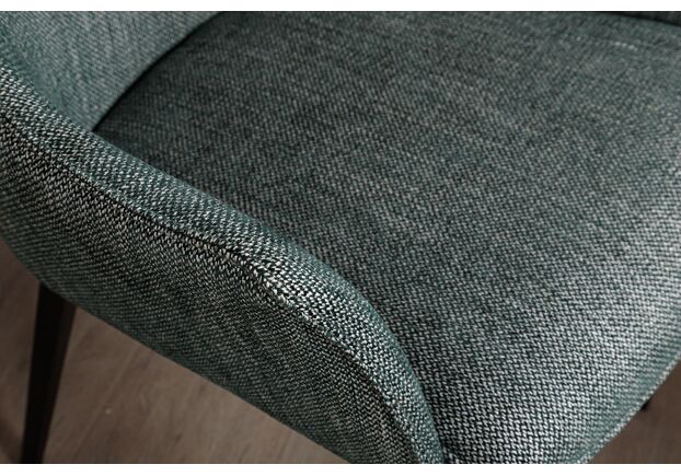 Кресло Milton (51*61*78 cm текстиль) рогожка зеленый - Фото №2