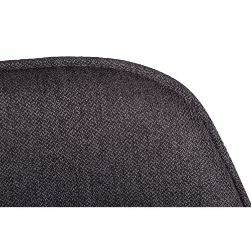 Кресло MILTON (51*61*78 cm текстиль) черный баклажан - Фото №5
