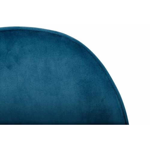 Стілець SHIRLEY (49*59*83 cm текстиль) яскраво-синій - Фото №4