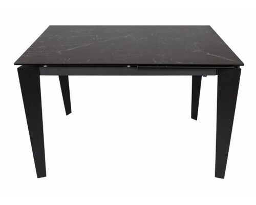 Стол обеденный ALTA (120(+50)*80*76 cm керамика) черный - Фото №1