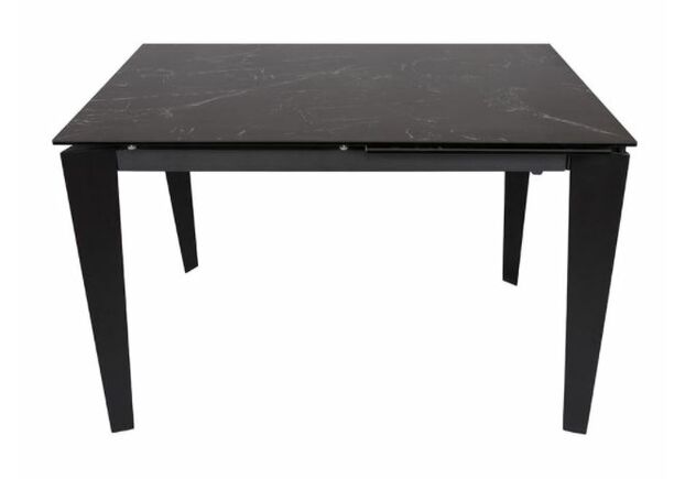 Стол обеденный ALTA (120(+50)*80*76 cm керамика) черный - Фото №1